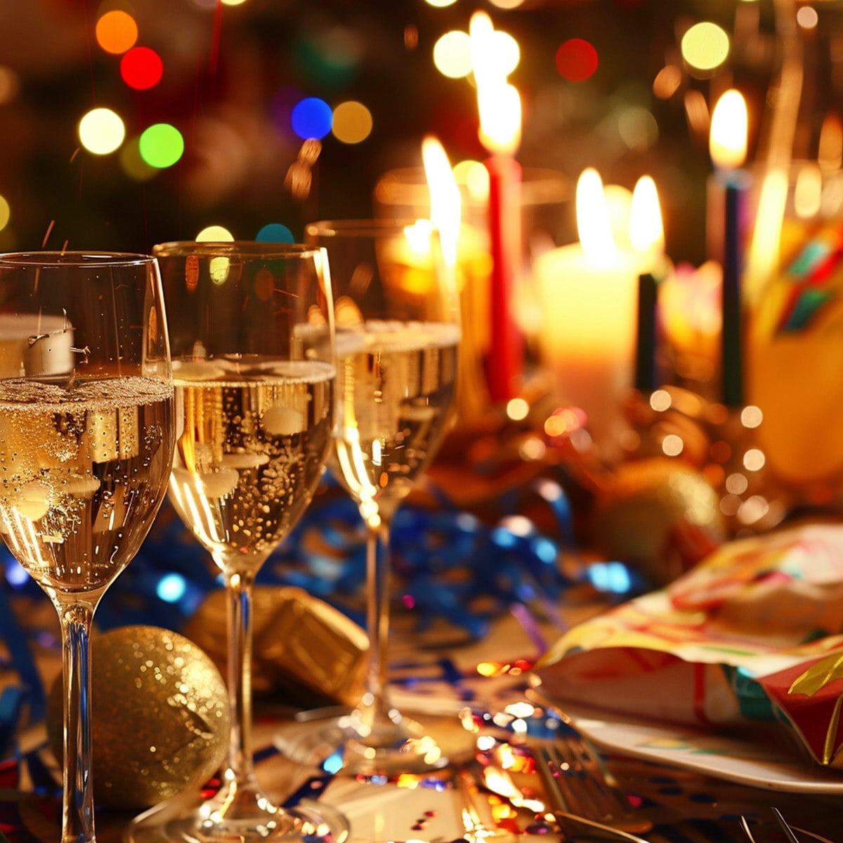 Celebrate the turn of the year with a cheerful New Year's Eve holiday at the Seehotel Ecktannen.